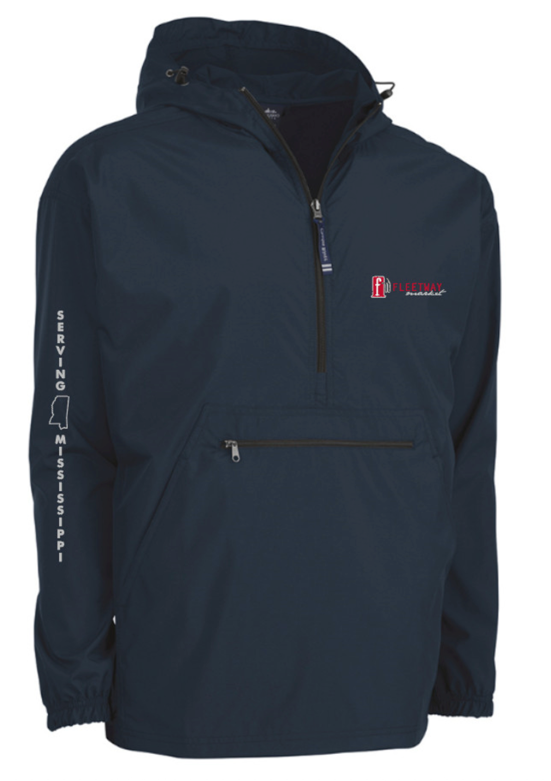 Pullover Jacket - Navy - Fleetway