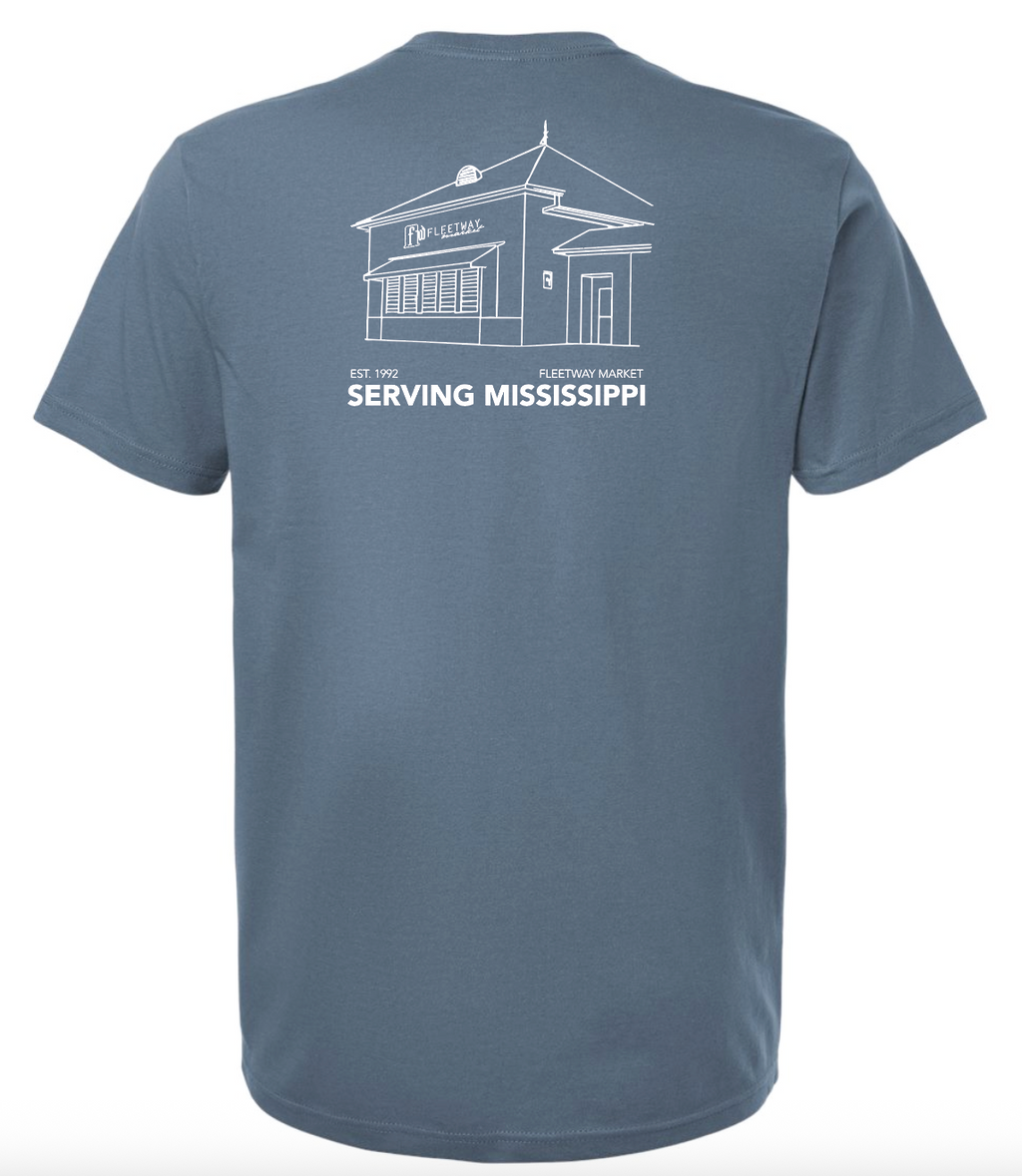 T-Shirt - Denim Blue - Fleetway