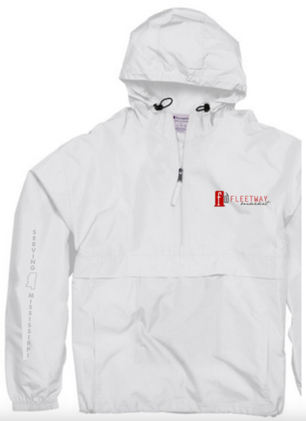 Pullover Jacket - White - Fleetway